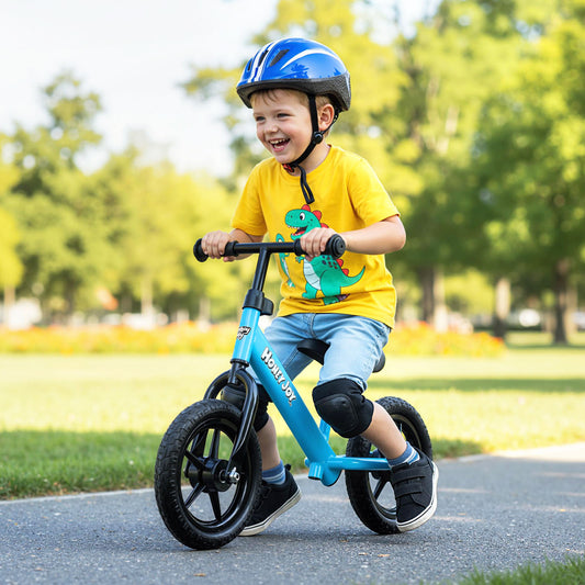 Lightweight Toddler Balance Bike No Pedal Training Bicycle, Blue Kids Bike Blue at Gallery Canada