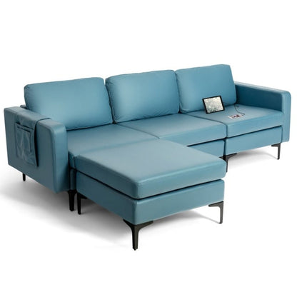 Living Room Furniture Set, Accent Chair, L-Shaped Sectional Sofa, LED Coffee Table Living Room at Gallery Canada