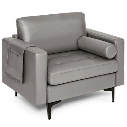 Floor Lamp, Accent Chair, 3-Seat Sofa Living Room Set Living Room at Gallery Canada