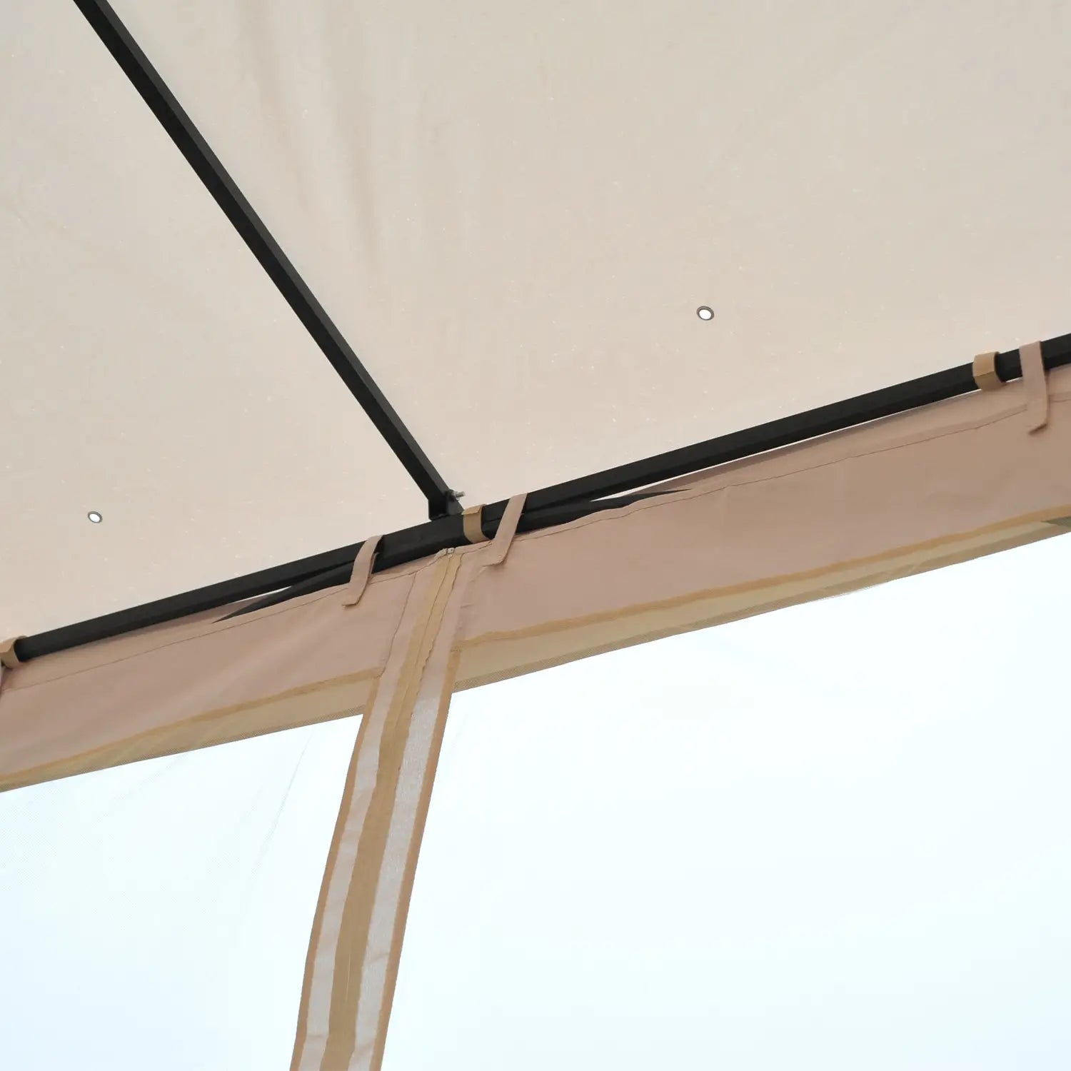 10'x10' Patio Gazebo, Outdoor Garden Canopy, Mosquito Netting Gazebos at Gallery Canada
