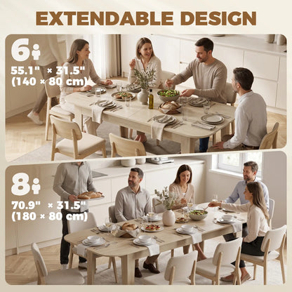 Extendable Oval Dining Table, 4-6, Oak Dining Tables at Gallery Canada