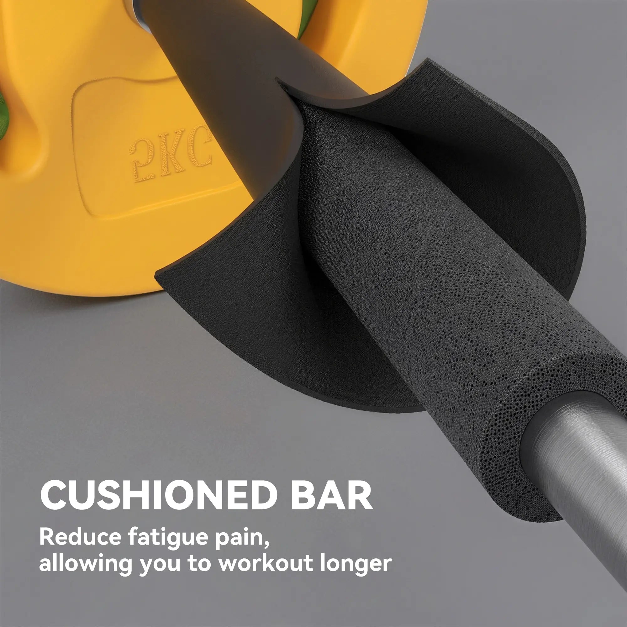 44lbs Adjustable Barbell Weight Set, Non-Slip Handle, Home Gym Dumbbells & Barbells at Gallery Canada