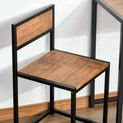 Industrial Dining Table Set for 2, Kitchen Table and Chairs Bar Sets at Gallery Canada