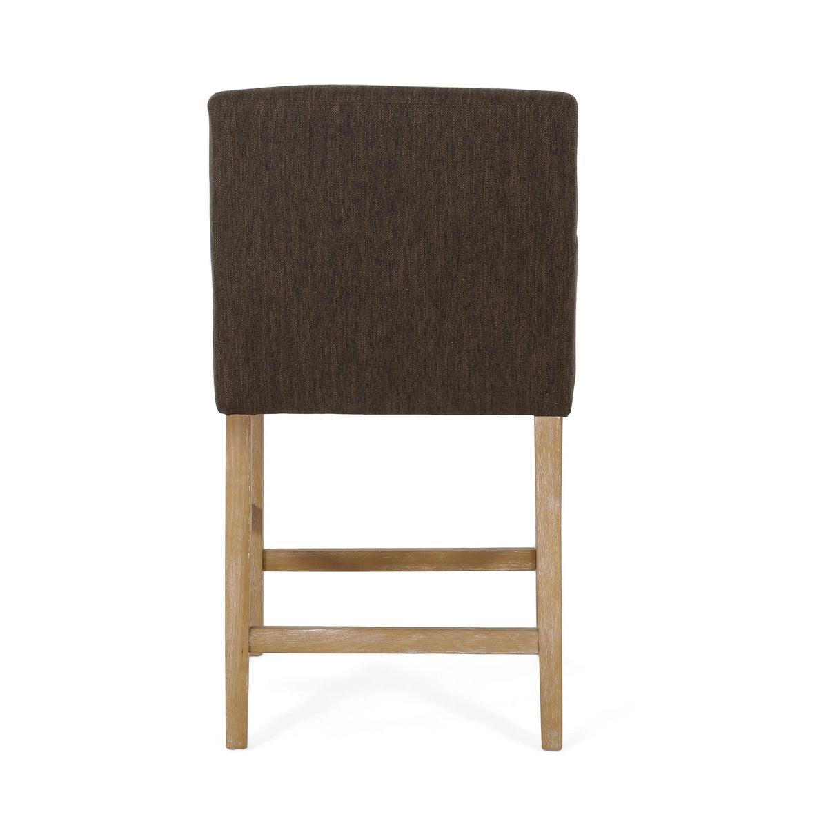 Upholstered Counter Stools, Rubberwood Frame, 24" L x 23" W x 39.5" H, Brown Bar Stools at Gallery Canada