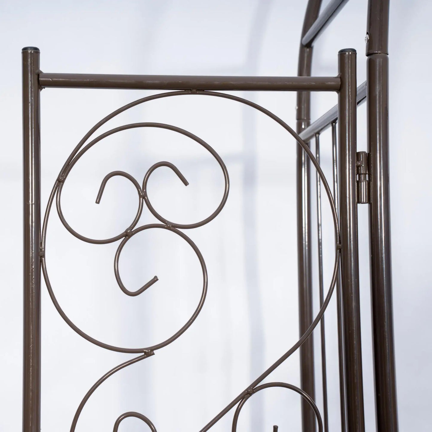 7ft Metal Garden Arch Trellis, Outdoor Arbor for Climbing Plants Garden Arches at Gallery Canada