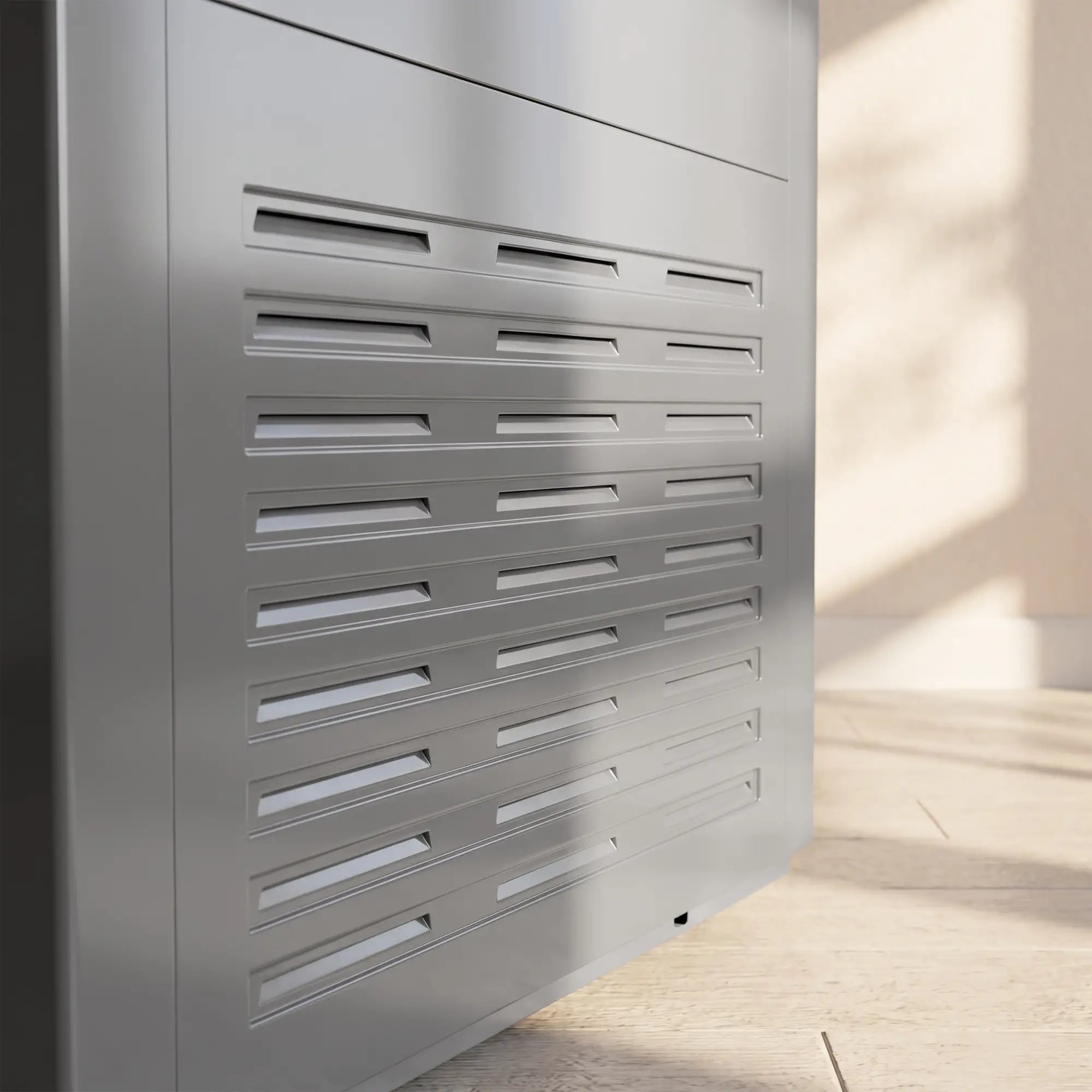 3.5 Cu.Ft Chest Freezer, 7-Setting Thermostat, Wire Basket, Grey Small Kitchen Appliances at Gallery Canada