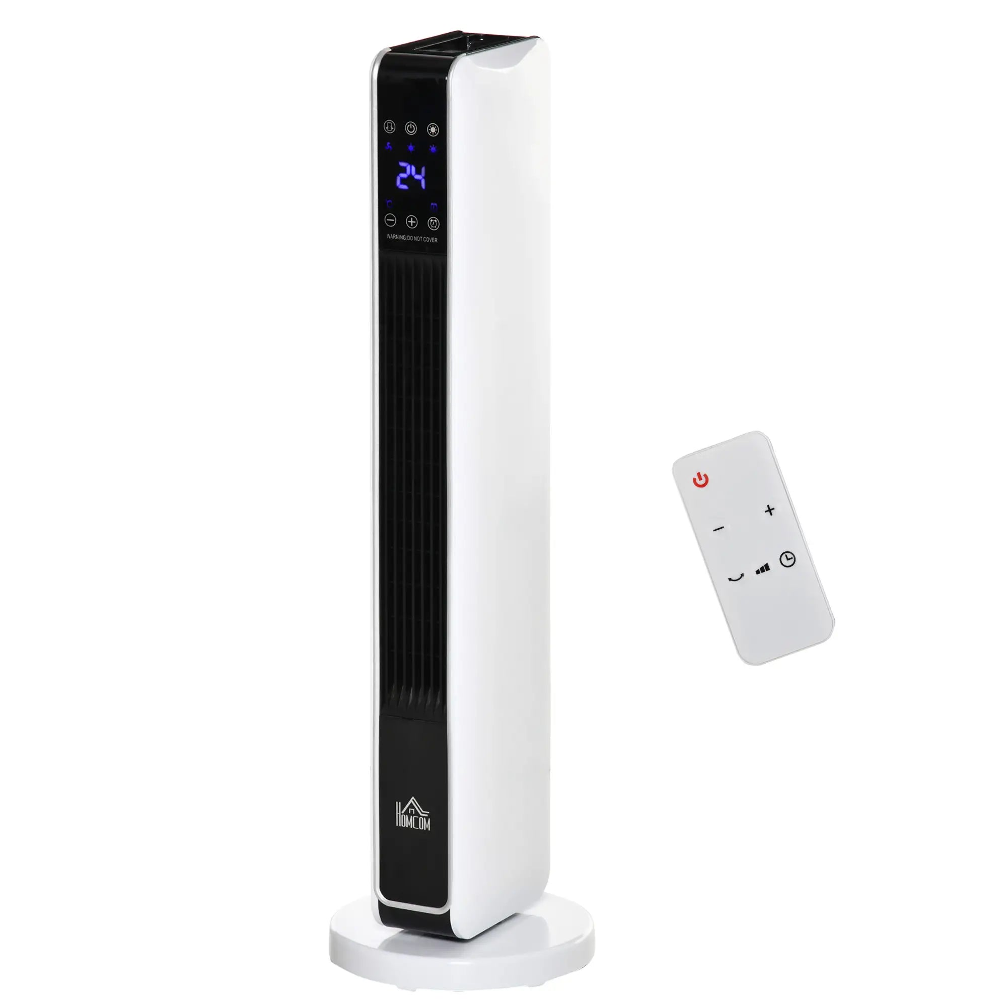 Ceramic Tower Heater, Oscillating, Remote, Timer, 750W/1500W Electric Tower Heaters at Gallery Canada