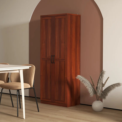 63" Kitchen Storage Cabinet, 5-Tier Pantry with Doors, Adjustable Shelves, Tan Kitchen Pantry Cabinets at Gallery Canada