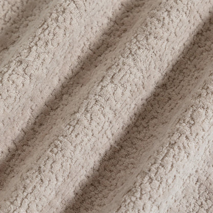 3 Seater Chenille Cloud Sofa, Wide Deep Seat, Beige, Beige 3-Seater Sofas at Gallery Canada