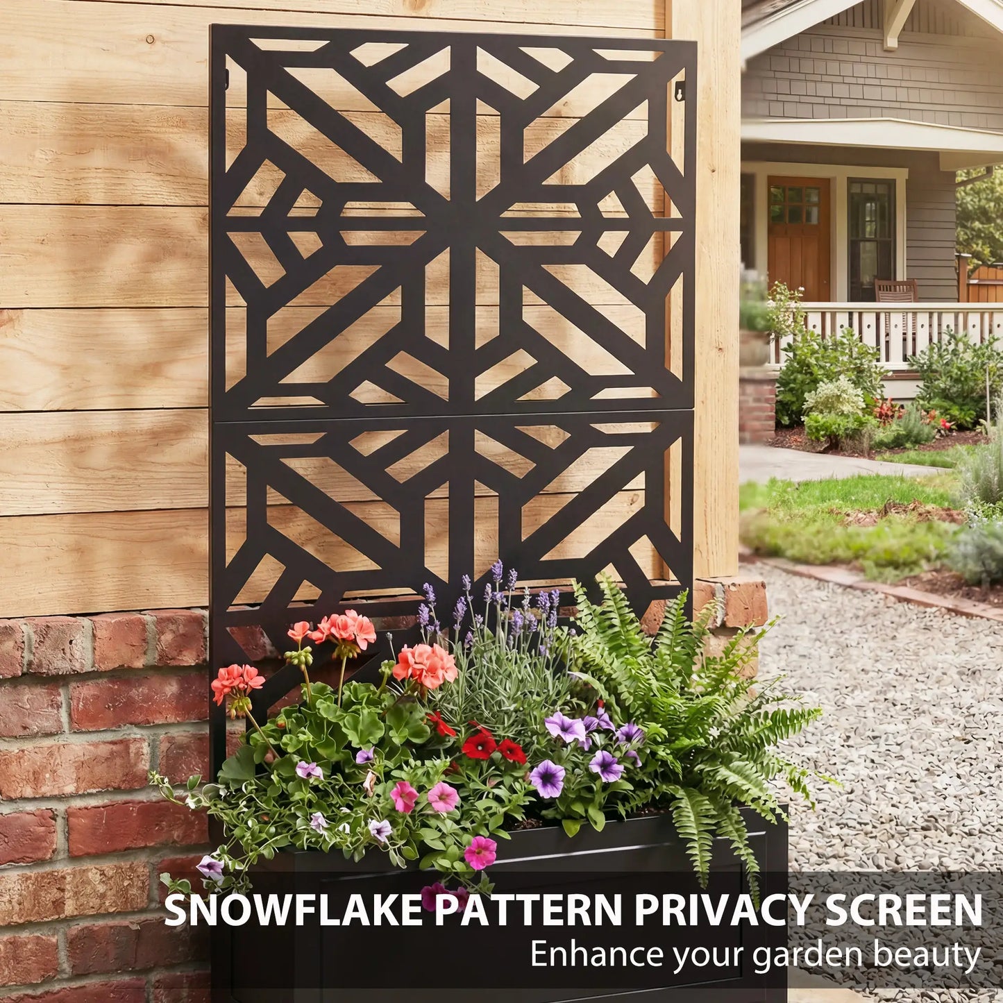 Metal Raised Garden Bed With Trellis For Climbing Plants, 53x22x66 In Galvanized Planter Boxes at Gallery Canada