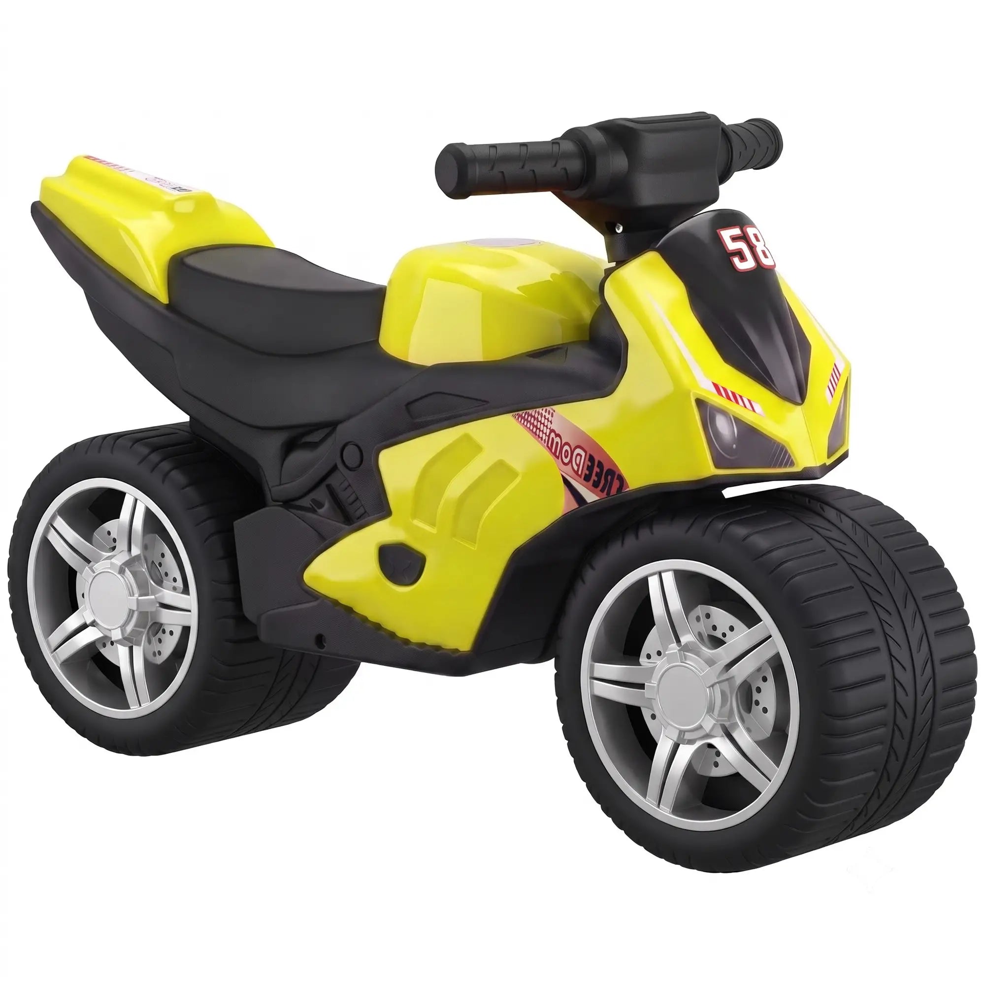 Balance Bike With Music, Wide Tires, Green Riding & Rocking Toys at Gallery Canada
