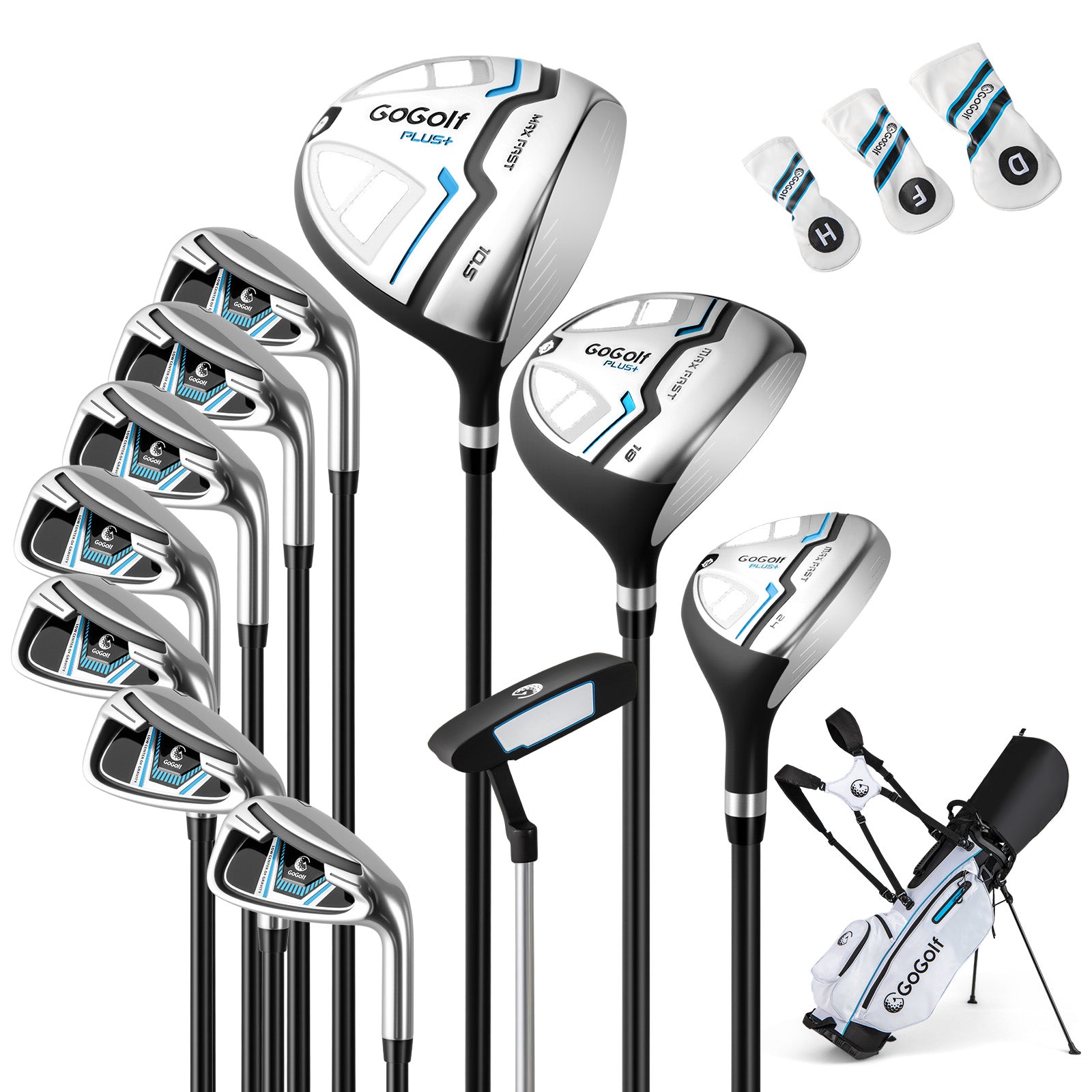 Men's Complete Golf Clubs And Bag Set, White Golf at Gallery Canada