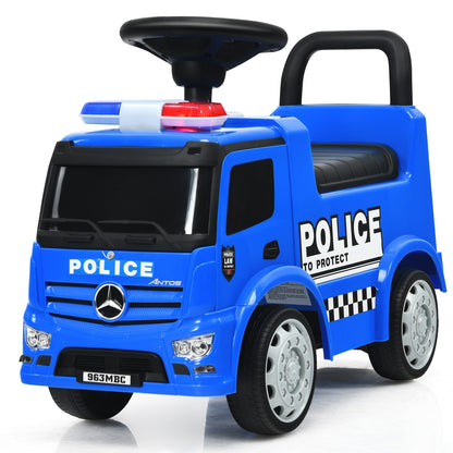 Kids Ride On Push Police Car, Blue Push & Pedal Ride On Toys at Gallery Canada