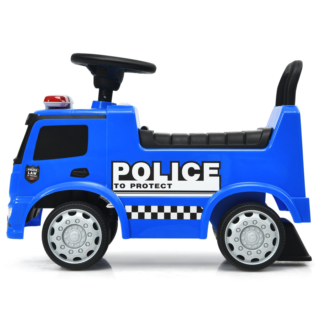 Kids Ride On Push Police Car, Blue Push & Pedal Ride On Toys at Gallery Canada