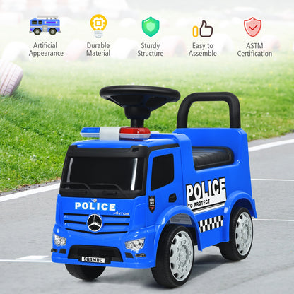 Kids Ride On Push Police Car, Blue Push & Pedal Ride On Toys at Gallery Canada