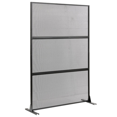 Metal Privacy Screen, Black