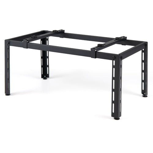 Mini Split Ground Stand Adjustable For 9000-36000 BTU, Black