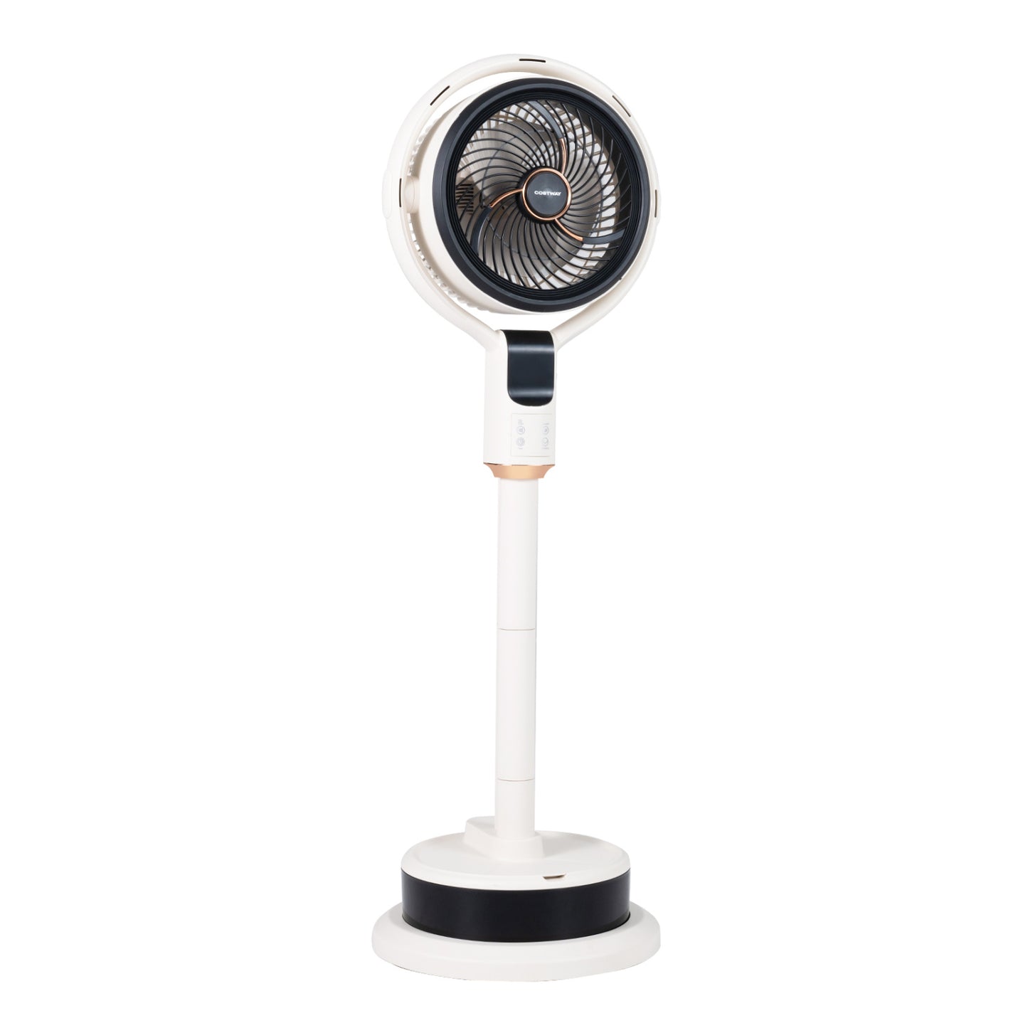 Misting Pedestal Fan, 90° Oscillation, 8 Speeds, White Fans at Gallery Canada