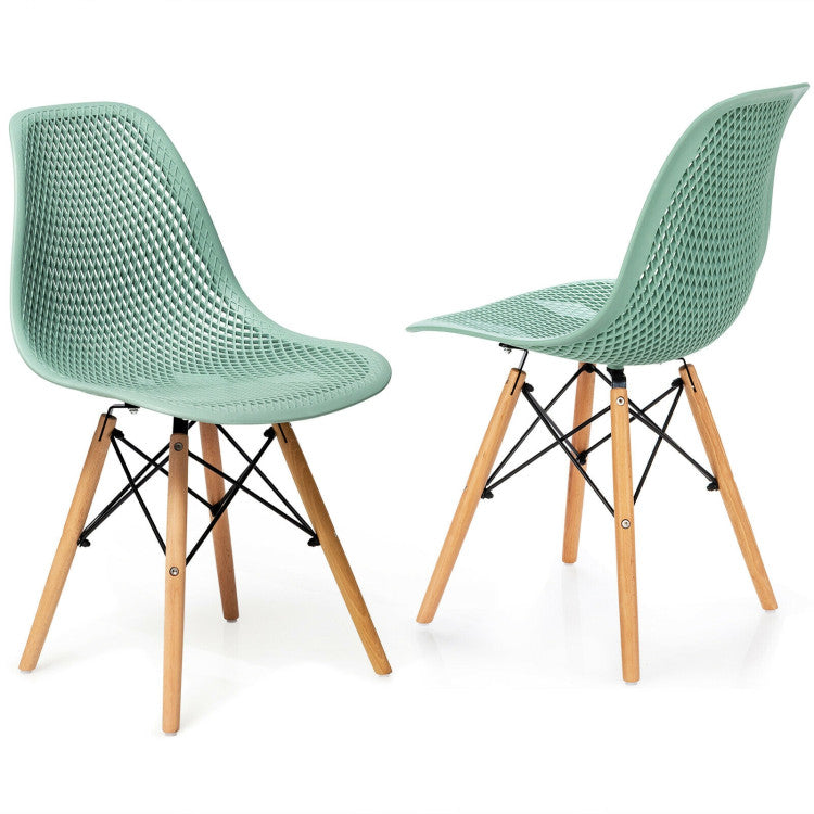 3-Piece Dining Set, Round Table With 2 Hollow Plastic Chairs Dining Room Sets at Gallery Canada