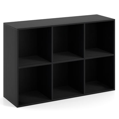 6-Cube Bookcase with Anti-Tipping Kit, Black Bookcases at Gallery Canada