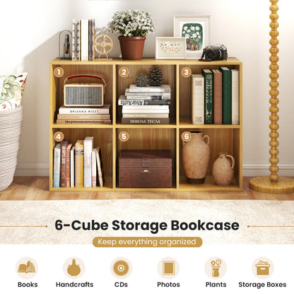 6-Cube Bookcase With Anti-Tipping Kit, Light Burlywood Bookcases at Gallery Canada