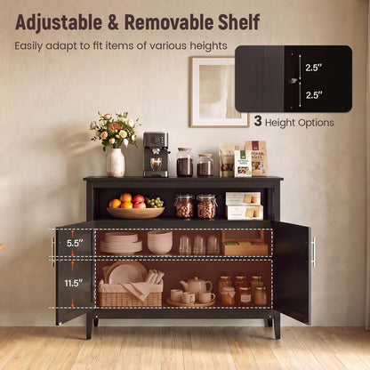 Wooden Kitchen Lockers, Large Storage, Brown