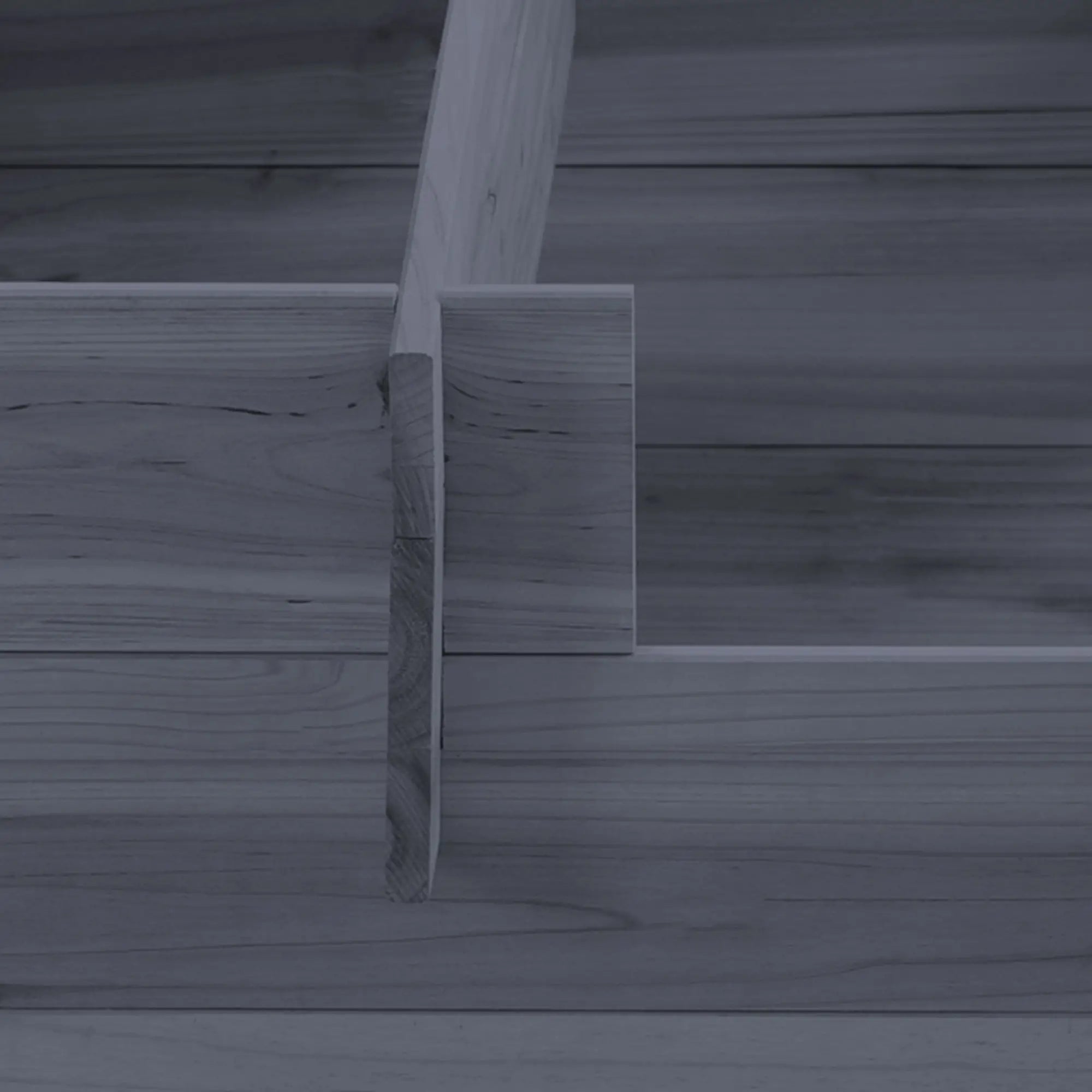 3-Tier Wood Raised Garden Bed, Elevated Planting Box, Gray Wooden Planter Boxes at Gallery Canada