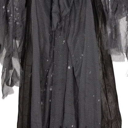 6.4' Winged Grim Reaper Halloween Decoration, Animatronic with Light Up Eyes Halloween Decorations at Gallery Canada