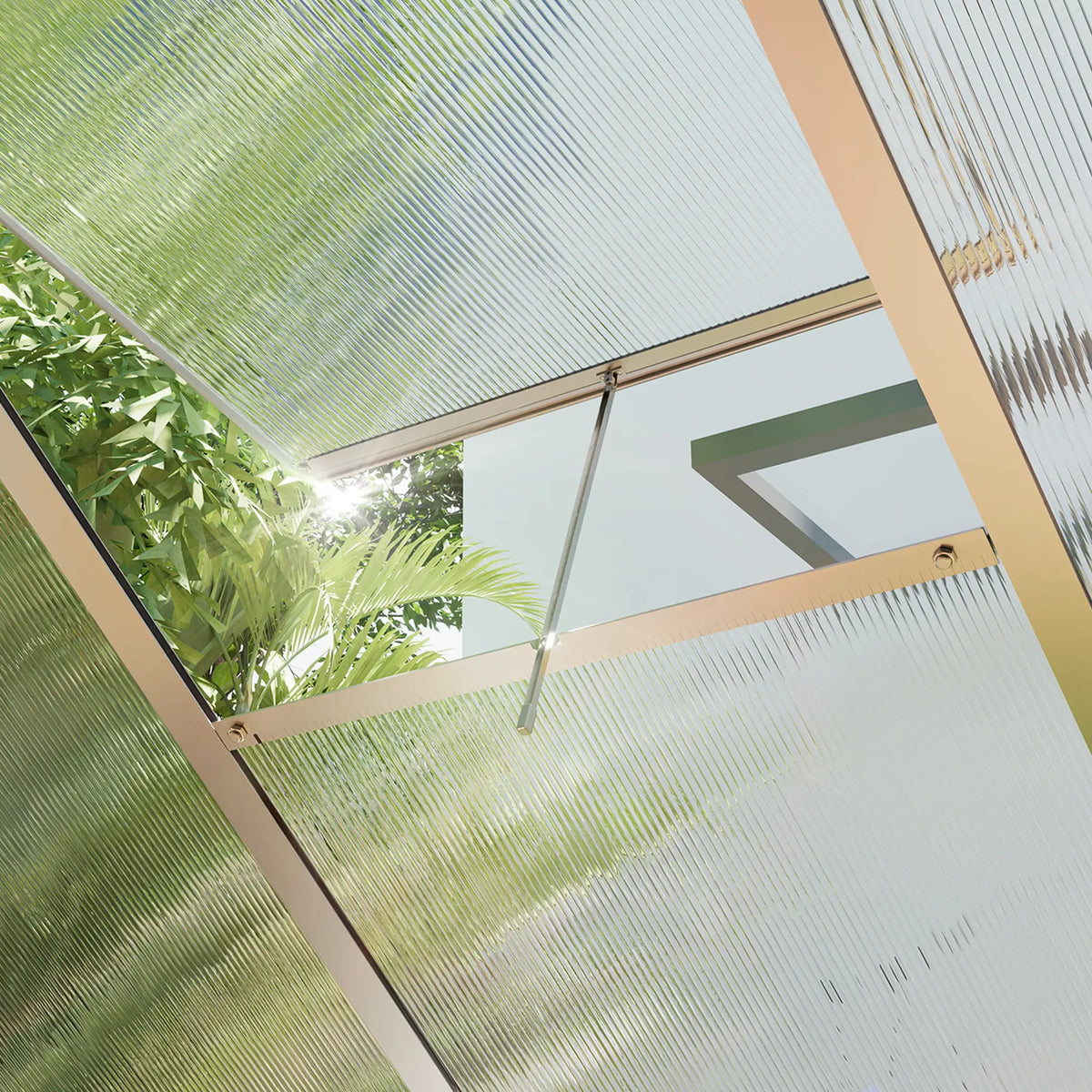 6' x 10' x 6.6' Polycarbonate Greenhouse, Walk-In Garden Kit, Galvanized Frame, Sliver Walk In Greenhouses at Gallery Canada