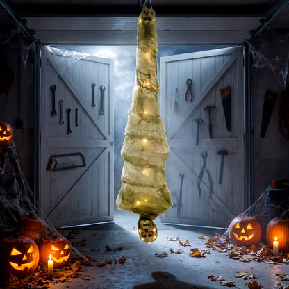 Hanging Mummy, Upside Down Cocoon Dead Body Decoration, 6Ft Halloween Decorations at Gallery Canada