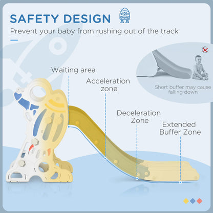 Toddler Slide, Indoor Climber Playset, Space Theme, 1.5-3 Years, Blue Gym Sets & Swings at Gallery Canada