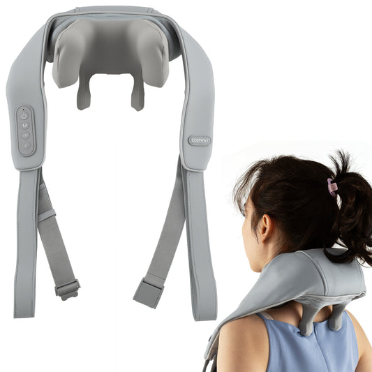 Neck Shoulder Massager, 4D Deep Tissue Kneading Shiatsu Machine, Gray Massage Gray at Gallery Canada