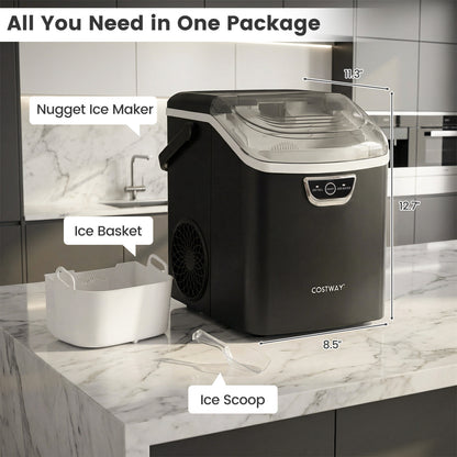 Countertop Nugget Ice Maker, Audible Full Alarm, Black Ice Makers at Gallery Canada