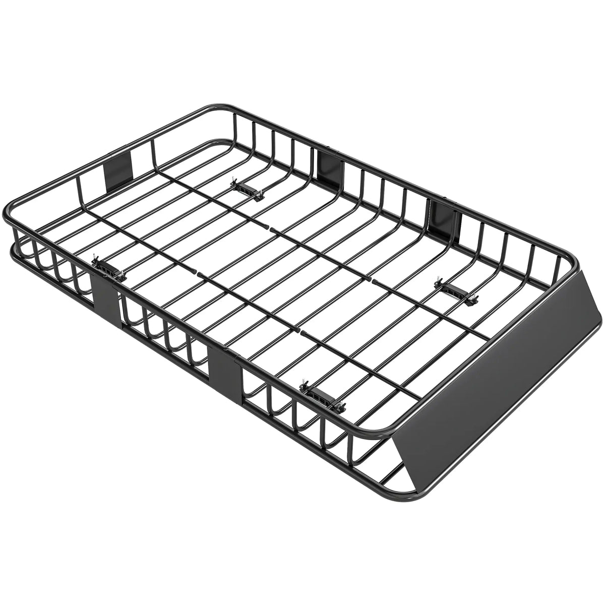 64" x 43" x 39" Adjustable Roof Rack, Universal Cargo Basket, 220 Lbs Automotive Black at Gallery Canada