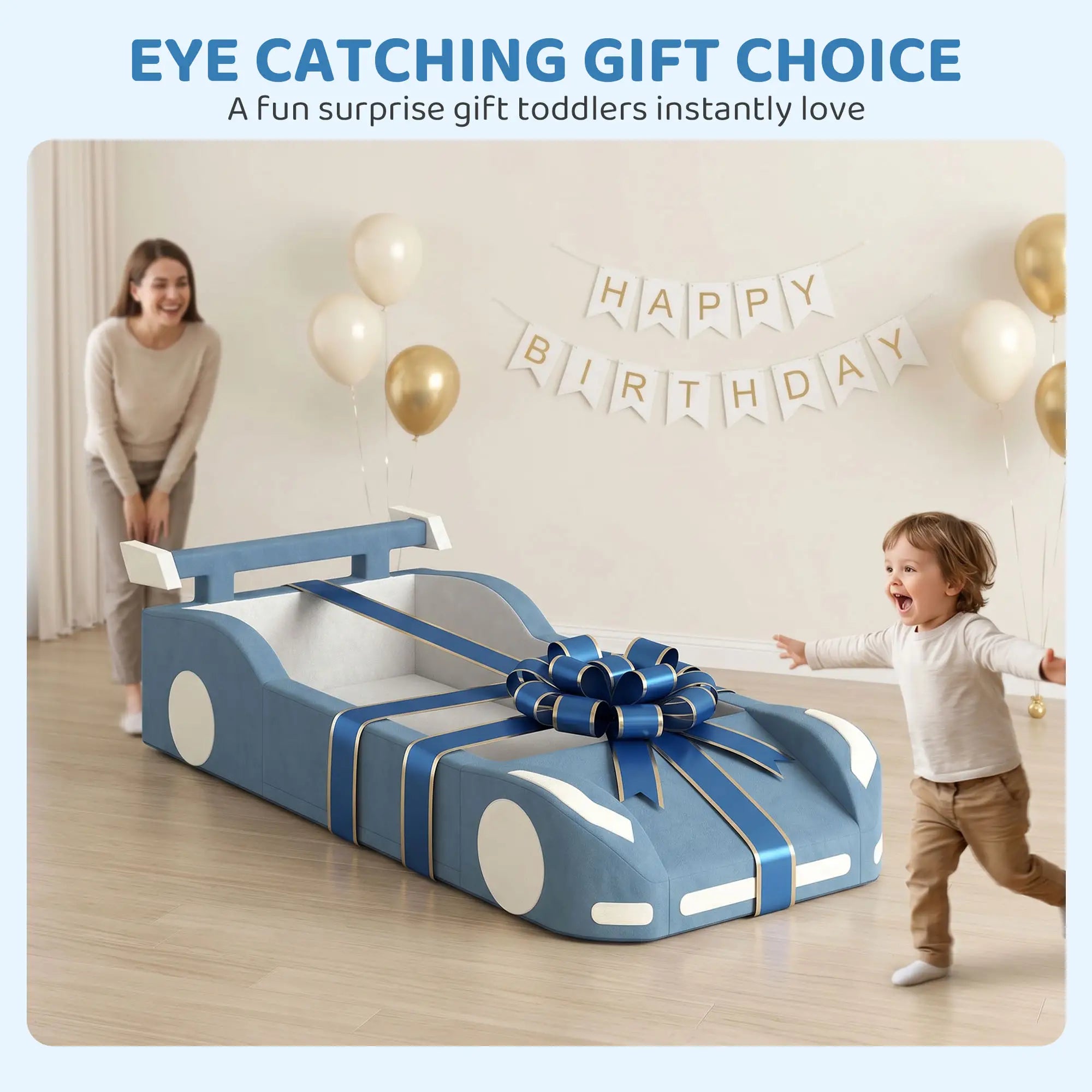 Foam Climbing Blocks, Ball Pit & Toddler Bed, 18-72 Months, Blue Kids Gym & Playmats at Gallery Canada