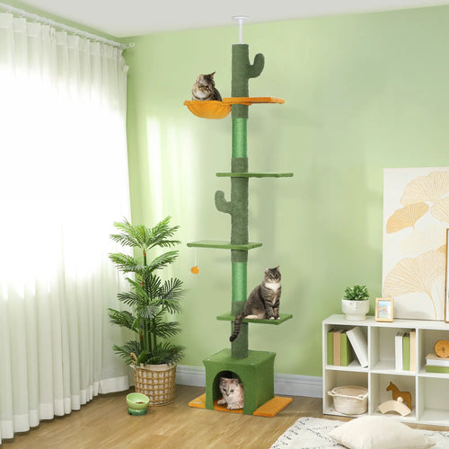 Adjustable Cat Tree Tower, 90.5