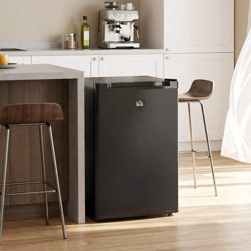 3 Cu.Ft Upright Freezer, Reversible Door, Adjustable Thermostat, Black