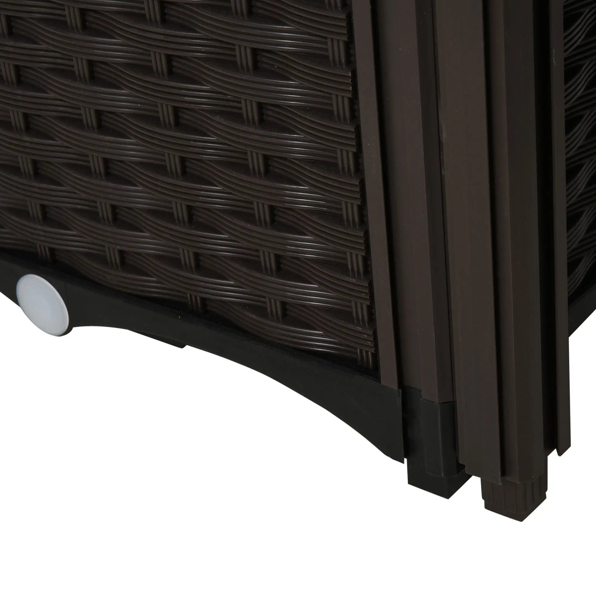2 Piece Raised Garden Bed, PP Flower Vegetable Herb Grow Box, Brown Elevated Garden Beds at Gallery Canada