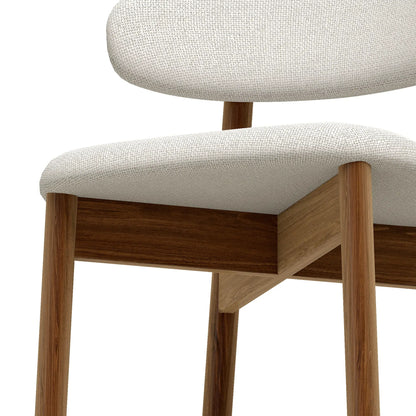 Bar Stools Set Of 2, Cream White, Curved Back Counter Height Bar Stools at Gallery Canada