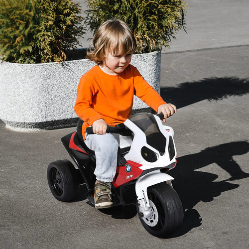 Kids Motorcycle, 6V Battery Powered, 3 Wheels, Red