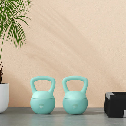 13 lb Soft Kettlebell, Sand Filled Weight w/ Grip Handle, Kettlebell Weight for Full Body Workout, Green Strength Training Equipment at Gallery Canada