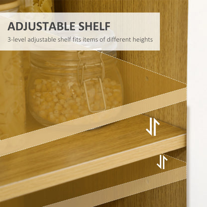 Modern Microwave Stand, Cabinet with Drawer, Storage, White Kitchen Pantry Cabinets at Gallery Canada