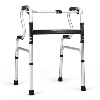 Folding Aluminum Walking Frame Walker, Silver Walkers & Rollators at Gallery Canada