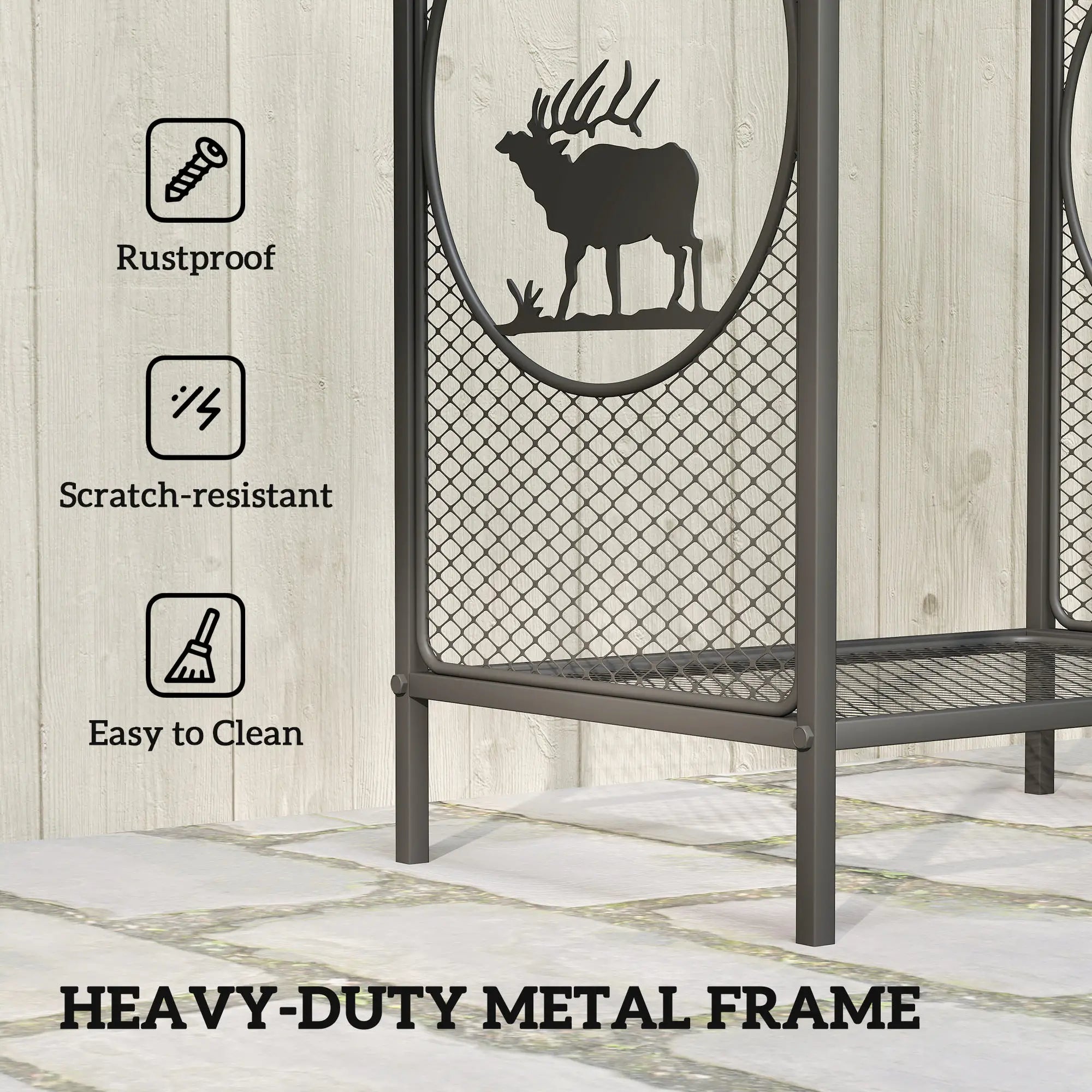Firewood Rack Outdoor, 19