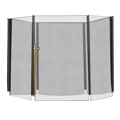 8FT Round Trampoline Enclosure Net, Outdoor Safety, Black Trampolines Black at Gallery Canada