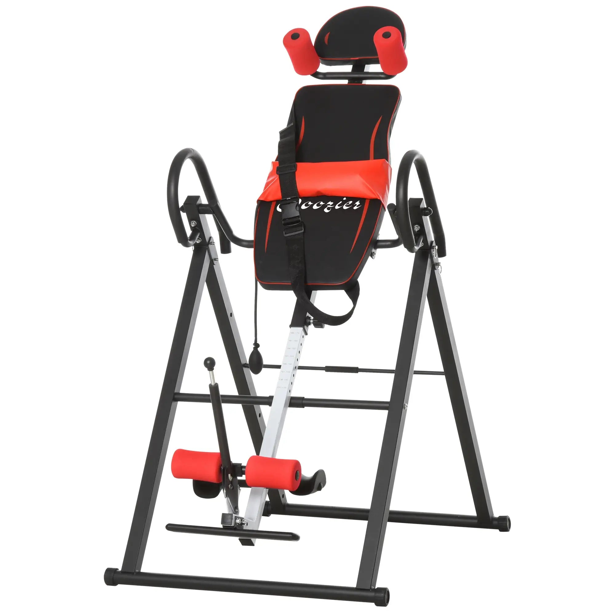 Adjustable Folding Inversion Table, 20°/40°/60°, Safety Belt, Waist Pad Strength Training Equipment at Gallery Canada