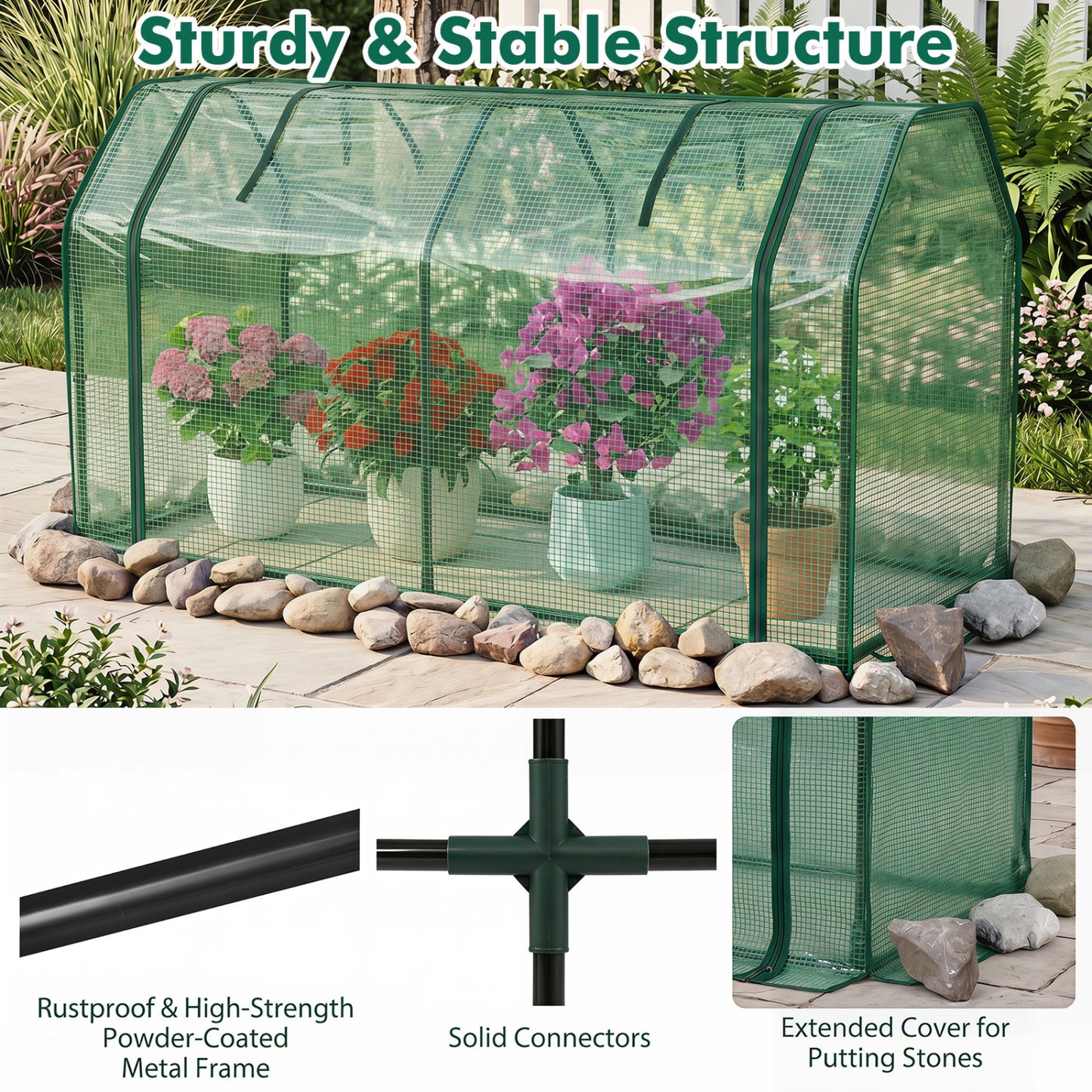 Portable Mini Greenhouse, Green Greenhouses at Gallery Canada