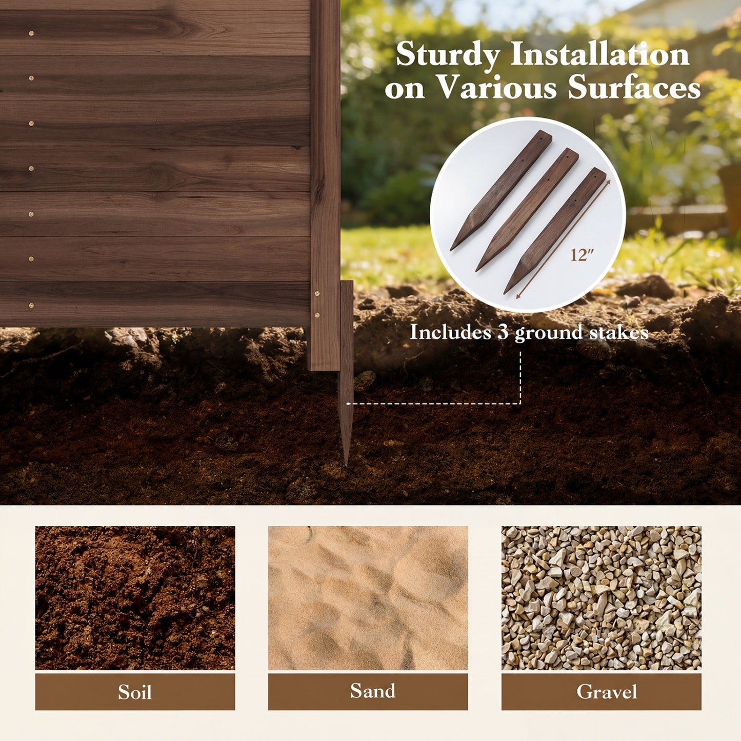 Outdoor Privacy Air Conditioner Fence Decorative Fencing & Flooring at Gallery Canada