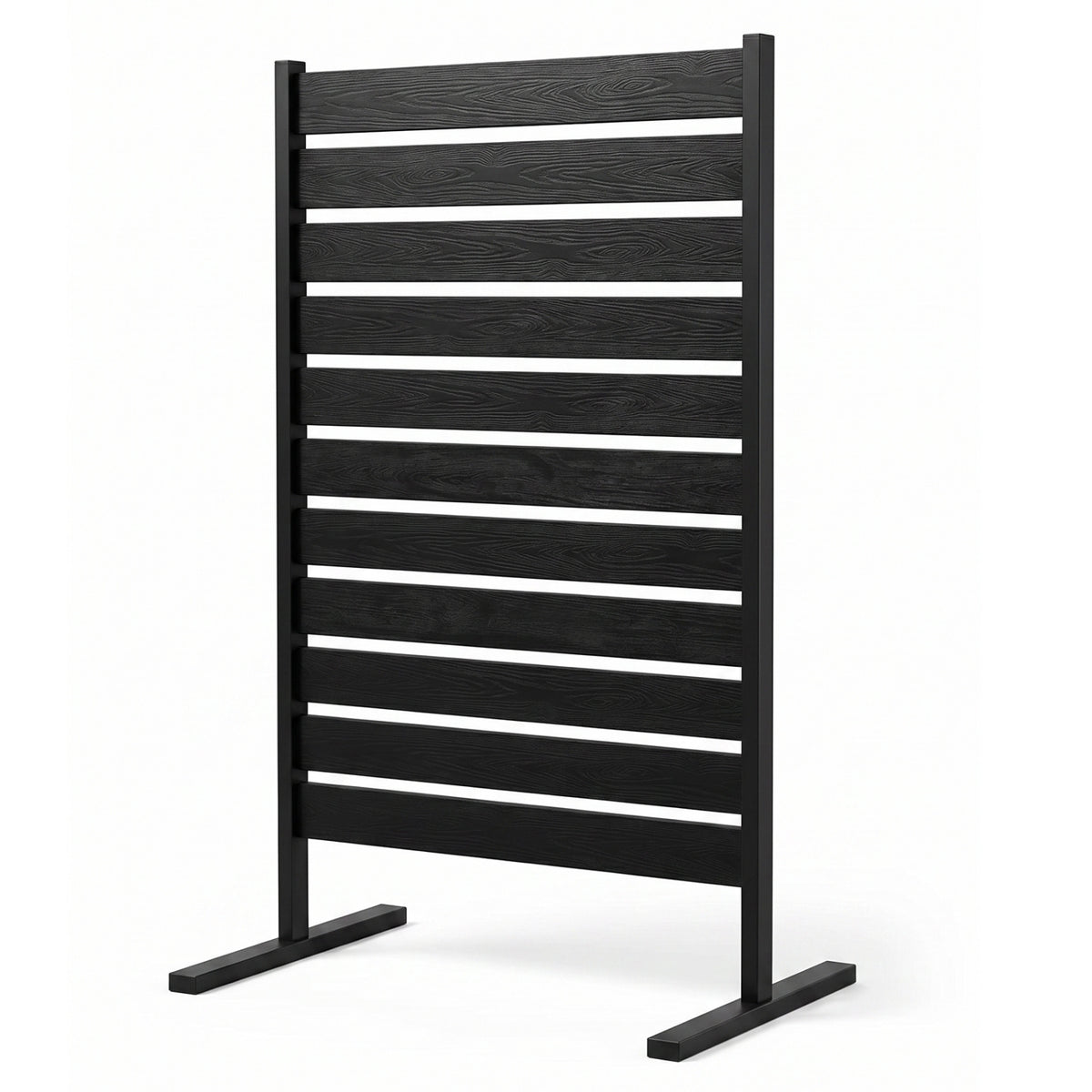 Outdoor Privacy Screen Fence for Backyard Pool, Black Decorative Fencing & Flooring at Gallery Canada