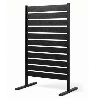 Outdoor Privacy Screen Fence for Backyard Pool, Black Decorative Fencing & Flooring at Gallery Canada
